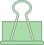 decorative image of a paperclip